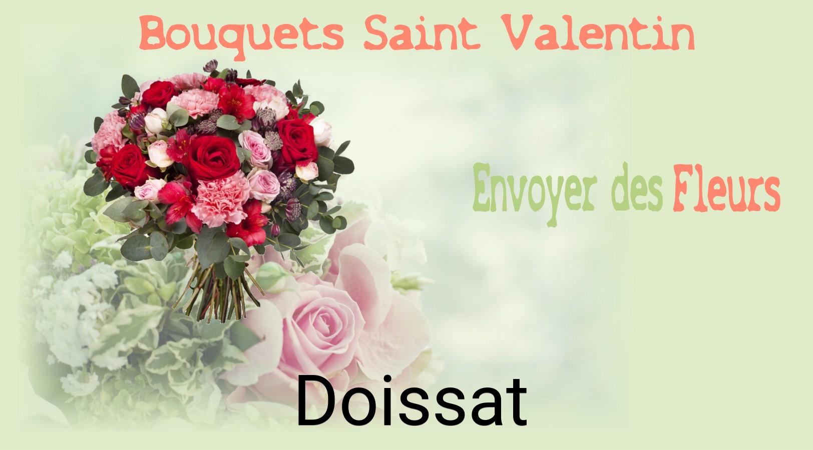 Roses de Saint-Valentin livrées à Doissat